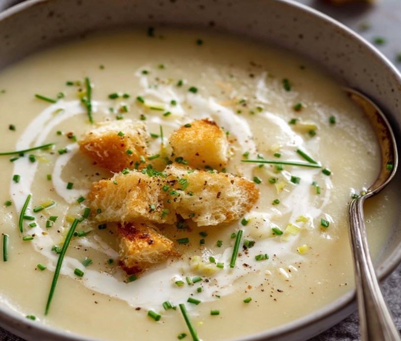 Creamy Leek & Potato Velvet Soup