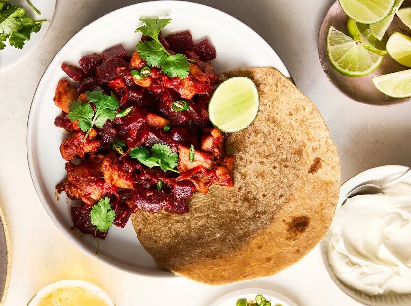 Chukandar Chicken – Pakistani Beet Chicken Curry