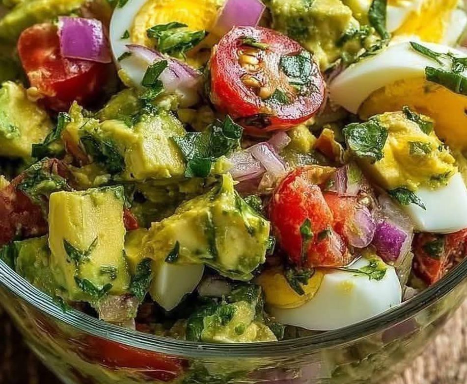 Creamy Avocado Egg Bowl