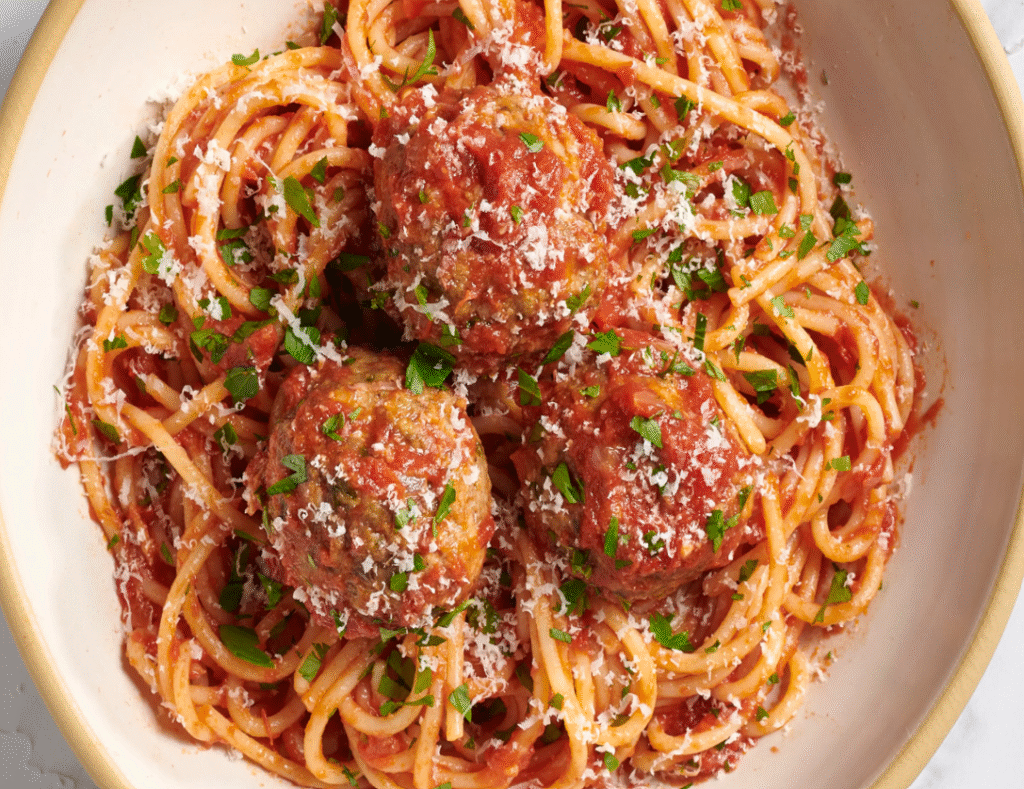 Classic Spaghetti and Meatballs