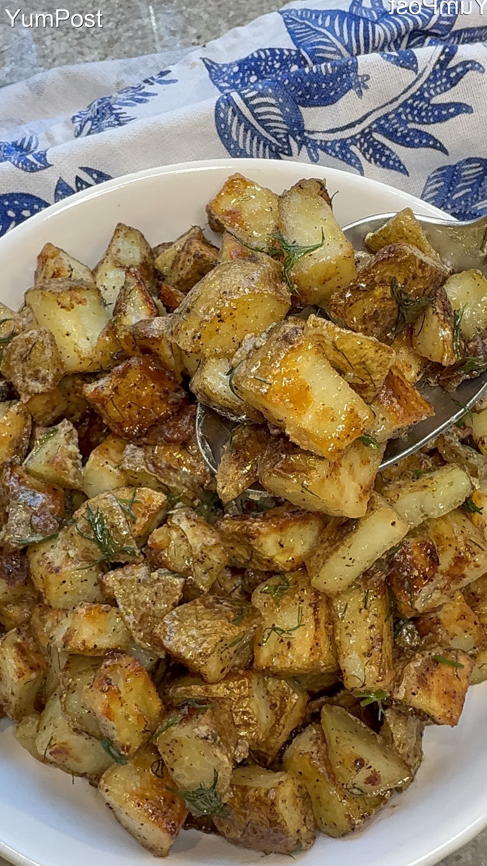Simple Keto Recipe: LEMON AND DILL ROASTED POTATOES