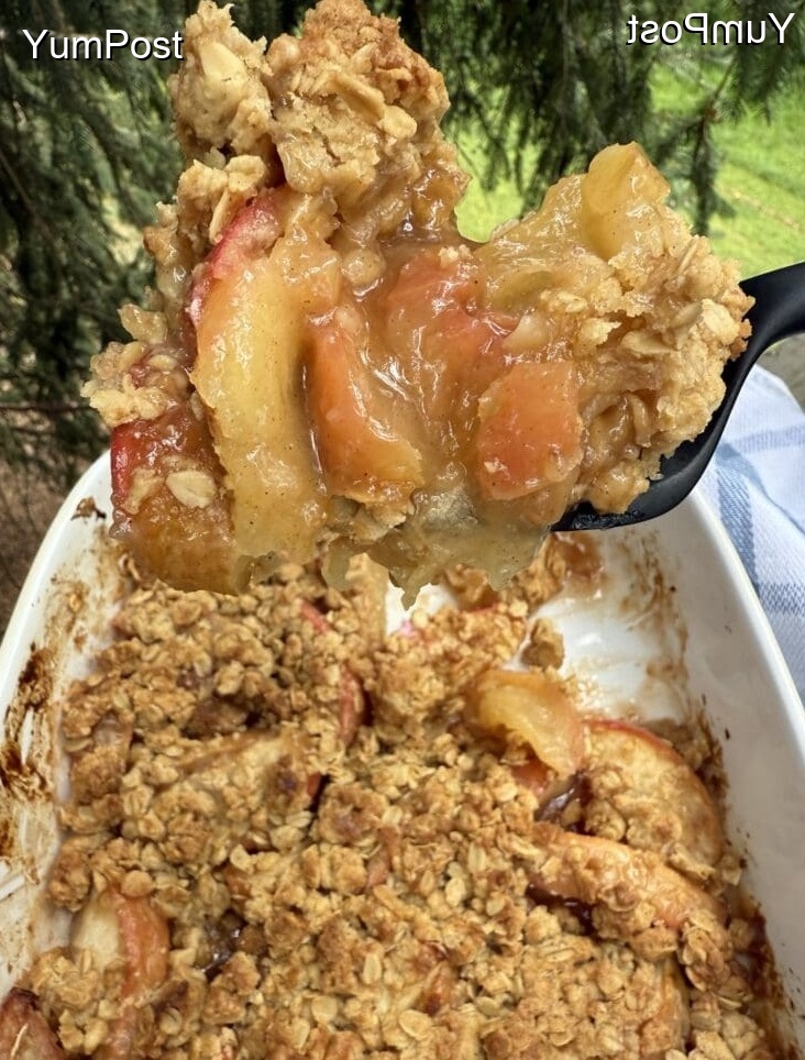 Simple Keto Recipe: EASY APPLE CRISP