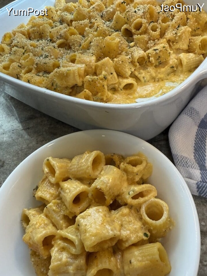 Easy Keto Recipe: BUTTERNUT SQUASH MACARONI AND CHEESE